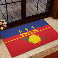 Guadeloupe Rubber Doormat Rejyon Gwadloup Red Version