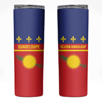 Guadeloupe Skinny Tumbler Rejyon Gwadloup Red Version