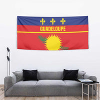 Guadeloupe Tapestry Rejyon Gwadloup Red Version