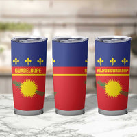 Guadeloupe Tumbler Cup Rejyon Gwadloup Red Version