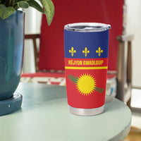 Guadeloupe Tumbler Cup Rejyon Gwadloup Red Version
