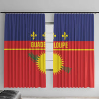 Guadeloupe Window Curtain Rejyon Gwadloup Red Version