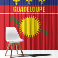 Guadeloupe Window Curtain Rejyon Gwadloup Red Version