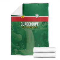 Football Guadeloupe Green Blanket Les Gwada Boy Go Champions