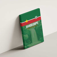 Football Guadeloupe Green Canvas Wall Art Les Gwada Boy Go Champions