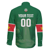 Custom Football Guadeloupe Green Family Matching Short Sleeve Bodycon Dress and Hawaiian Shirt Les Gwada Boy Go Champions