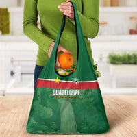 Football Guadeloupe Green Grocery Bag Les Gwada Boy Go Champions