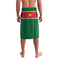 Custom Football Guadeloupe Green Lavalava Les Gwada Boy Go Champions