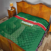Football Guadeloupe Green Quilt Les Gwada Boy Go Champions