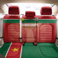 Football Guadeloupe Red Back Car Seat Cover Les Gwada Boy Go Champions
