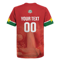 Custom Football Guadeloupe Red Rugby Jersey Les Gwada Boy Go Champions