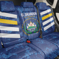El Salvador Football Back Car Seat Cover La Selecta Go Champions