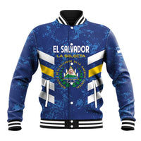 Custom El Salvador Football Baseball Jacket La Selecta Go Champions