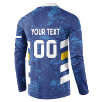 Custom El Salvador Football Button Sweatshirt La Selecta Go Champions