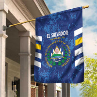 El Salvador Football Garden Flag La Selecta Go Champions