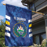 El Salvador Football Garden Flag La Selecta Go Champions