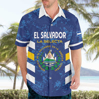 Custom El Salvador Football Hawaiian Shirt La Selecta Go Champions