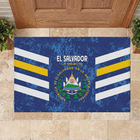 El Salvador Football Rubber Doormat La Selecta Go Champions
