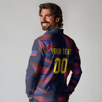 Custom Philippines 2026 Football Long Sleeve Polo Shirt Laban Pilipinas