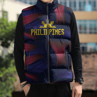 Custom Philippines 2026 Football Sleeveless Puffer Jacket Laban Pilipinas