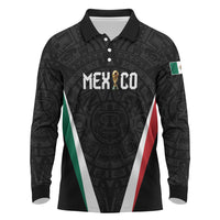 Custom Mexico 2026 World Football Long Sleeve Polo Shirt Somos Mexico Champions