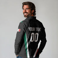 Custom Mexico 2026 World Football Long Sleeve Polo Shirt Somos Mexico Champions
