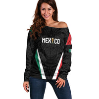 Custom Mexico 2026 World Football Off Shoulder Sweater Somos Mexico Champions