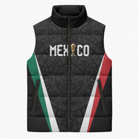 Custom Mexico 2026 World Football Sleeveless Puffer Jacket Somos Mexico Champions