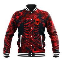 Albania Baseball Jacket Albanian Golden Eagle Sport Version - Wonder Print Shop