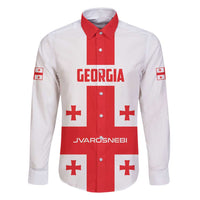 Custom Georgia 2024 Football Family Matching Long Sleeve Bodycon Dress and Hawaiian Shirt Come On Sakartvelo - Wonder Print Shop