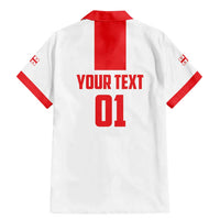 Custom Georgia 2024 Football Family Matching Mermaid Dress and Hawaiian Shirt Come On Sakartvelo - Wonder Print Shop