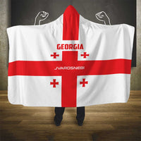 Georgia 2024 Football Hooded Blanket Come On Sakartvelo