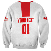 Custom Georgia 2024 Football Sweatshirt Come On Sakartvelo - Wonder Print Shop