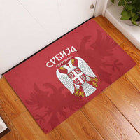 Serbia 2024 Football Rubber Doormat Srbija Go Champions - Wonder Print Shop