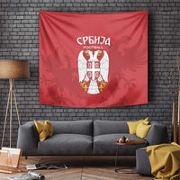 Serbia 2024 Football Tapestry Srbija Go Champions - Wonder Print Shop