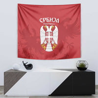 Serbia 2024 Football Tapestry Srbija Go Champions - Wonder Print Shop