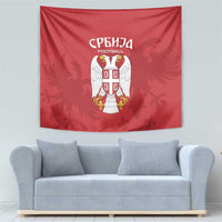 Serbia 2024 Football Tapestry Srbija Go Champions - Wonder Print Shop
