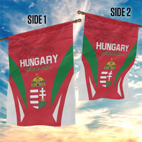 Hungary 2024 Football Garden Flag Hajra Magyarok - Wonder Print Shop