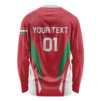 Custom Hungary 2024 Football Long Sleeve Shirt Hajra Magyarok - Wonder Print Shop