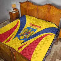 Romania 2024 Football Quilt Come On Tricolorii - Wonder Print Shop