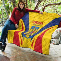 Romania 2024 Football Quilt Come On Tricolorii - Wonder Print Shop