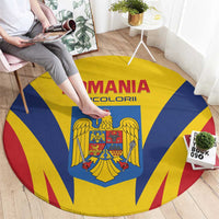 Romania 2024 Football Round Carpet Come On Tricolorii