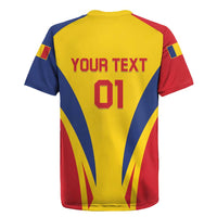 Custom Romania 2024 Football Rugby Jersey Come On Tricolorii - Wonder Print Shop