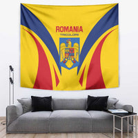 Romania 2024 Football Tapestry Come On Tricolorii - Wonder Print Shop