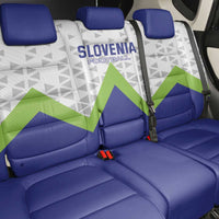 Slovenia 2024 Football Back Car Seat Cover Slovenija Go Champions - Wonder Print Shop