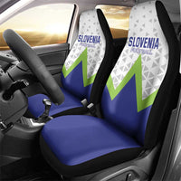 Slovenia 2024 Football Car Seat Cover Slovenija Go Champions - Wonder Print Shop