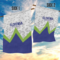 Slovenia 2024 Football Garden Flag Slovenija Go Champions - Wonder Print Shop