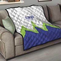 Slovenia 2024 Football Quilt Slovenija Go Champions - Wonder Print Shop