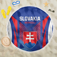 Slovakia 2024 Football Beach Blanket Slovenska Sokoli - Wonder Print Shop