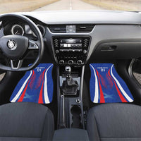 Slovakia 2024 Football Car Mats Slovenska Sokoli - Wonder Print Shop